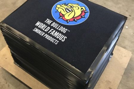 Reclamematten Bulldog 85x60cm